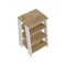 Tuhome St. Clair Linen Cabinet, Two Interior Shelves, Two Open Shelves, Single Door, Light Oak/White MDB7126 - alternate 4